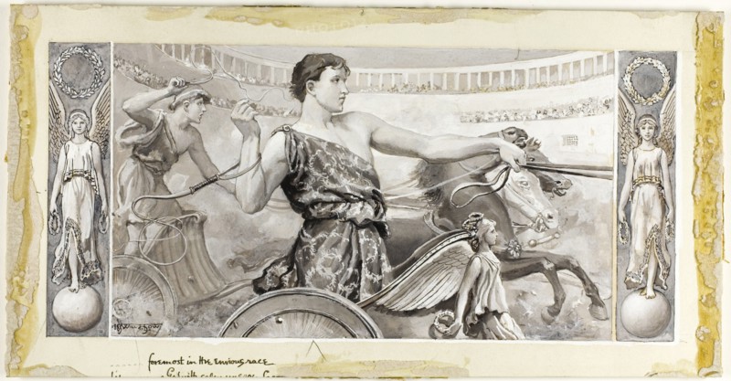 Foremost in the Envious Race, 1885.