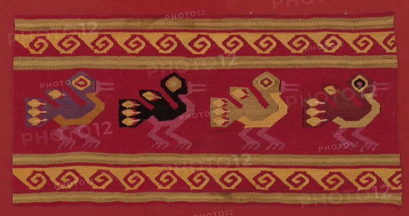 Border, Peru, A.D. 1000/1476. Detail from a larger artwork.