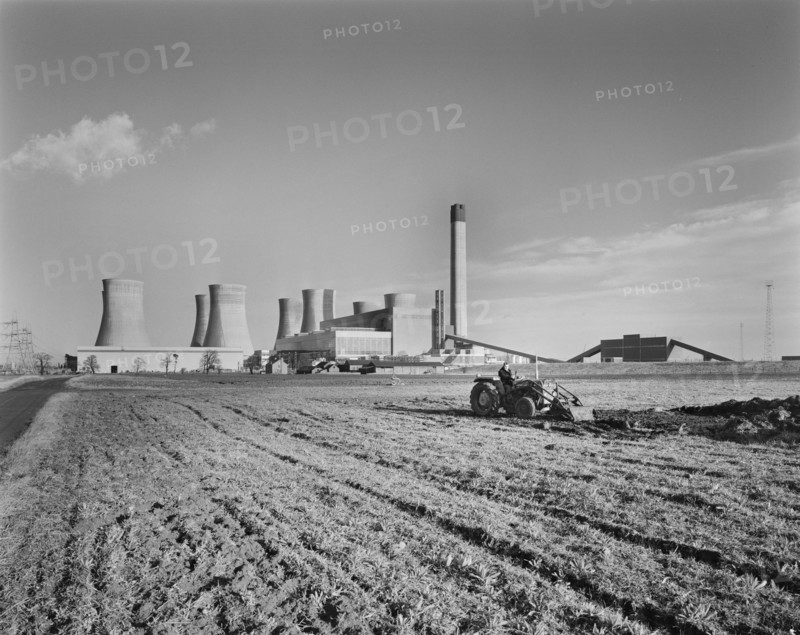 Eggborough Power Station, A19, Eggborough, Selby, North Yorkshire, 30/11/1966. Creator: John Laing plc.