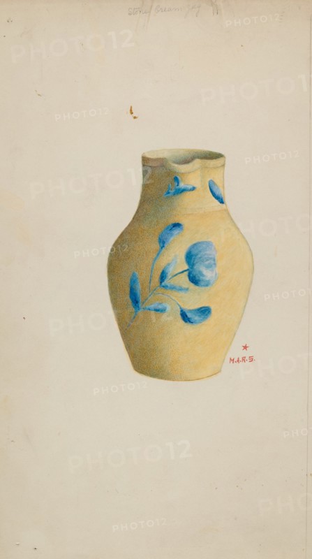 Stoneware Cream Pitcher, 1935/1942.