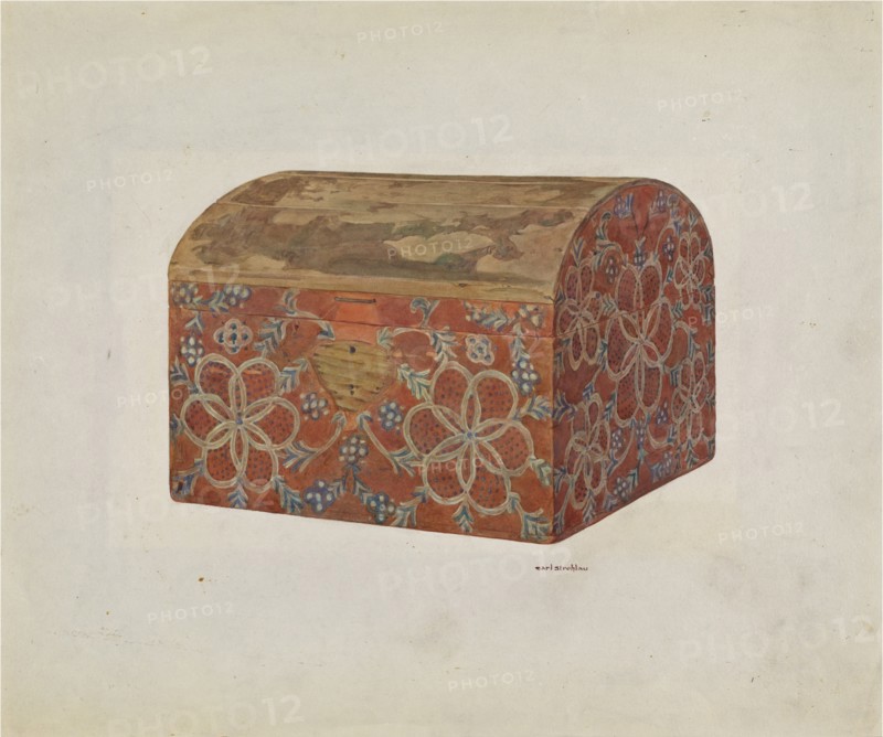 Pa. German Chest, c. 1940.