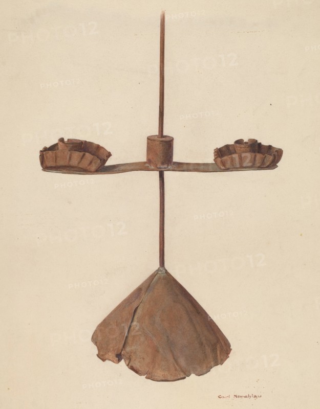 Candlestick, c. 1940.