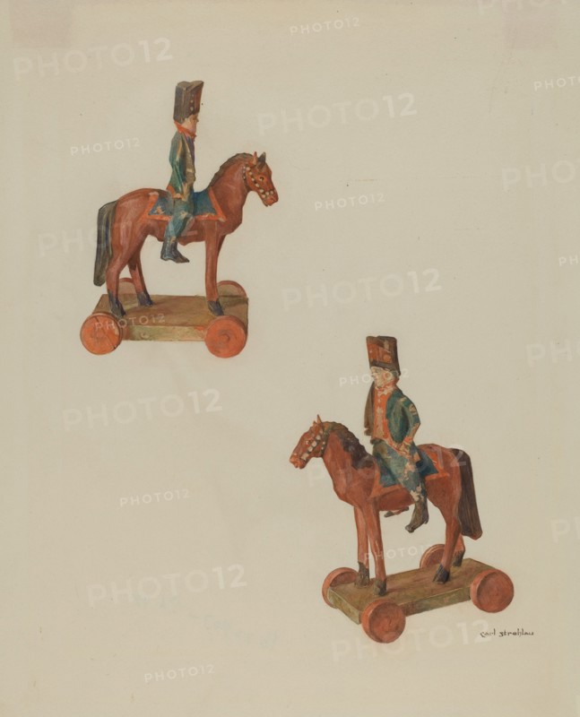 Pa. German Toy Soldier, 1935/1942.