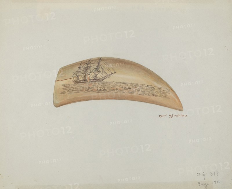 Horn, c. 1940.