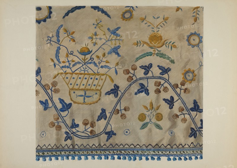 Embroidery, c. 1941.
