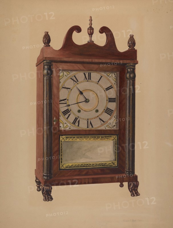 Eli Terry Clock, 1940.