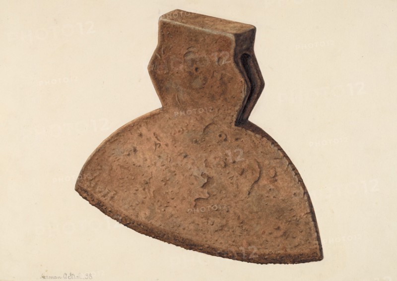 Broad Axe Head, 1938.