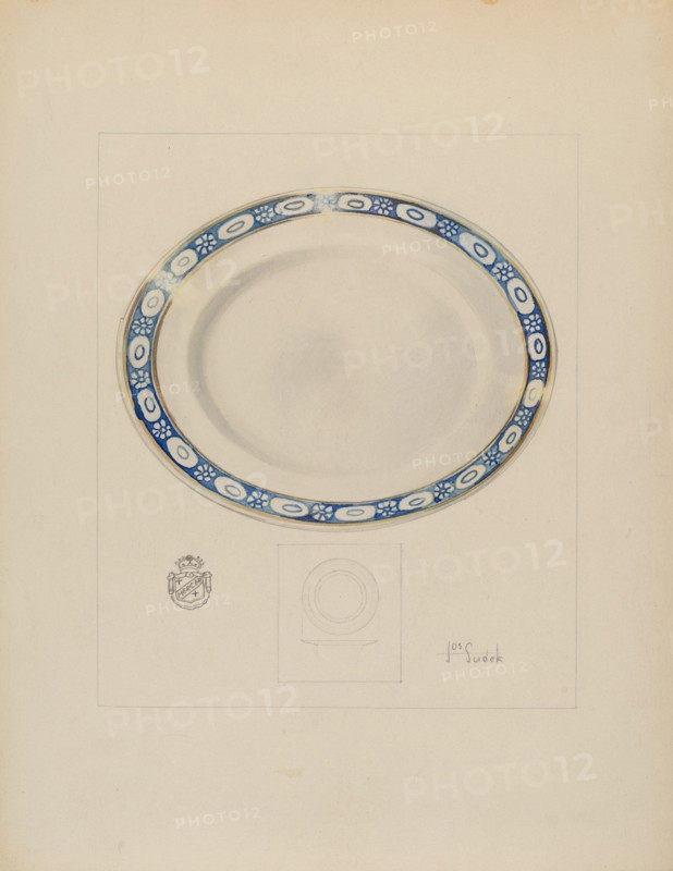 Saucer, c. 1937.