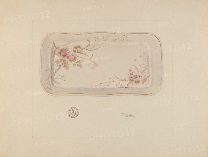 Dinner Tray, c. 1937.