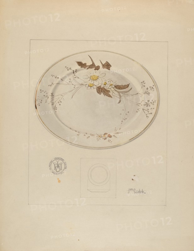 Platter, c. 1937.