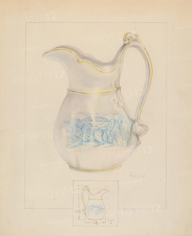 Cream Pitcher, c. 1936.