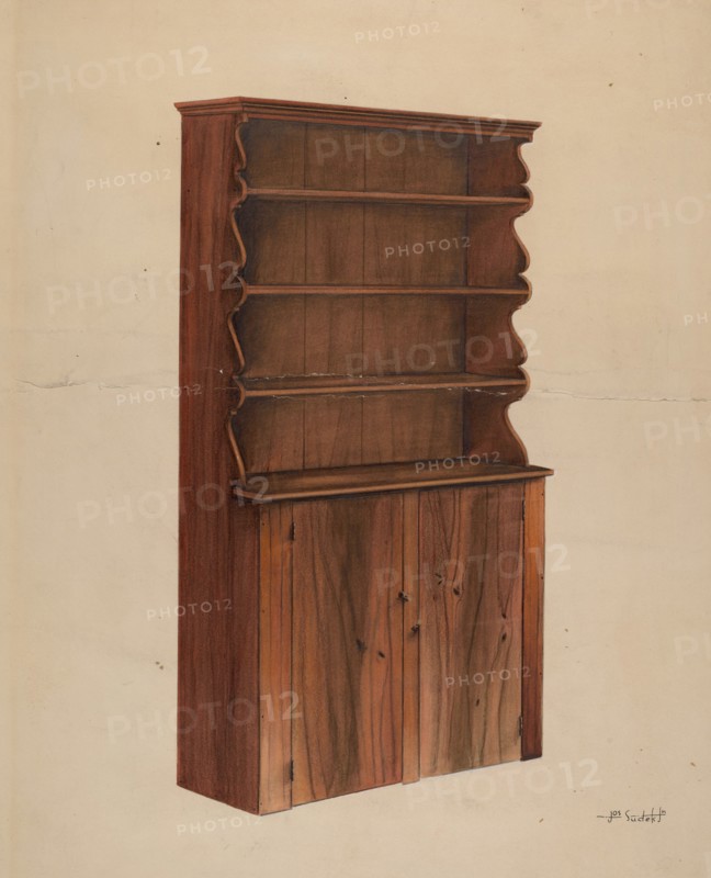 Kitchen Cupboard, c. 1938.