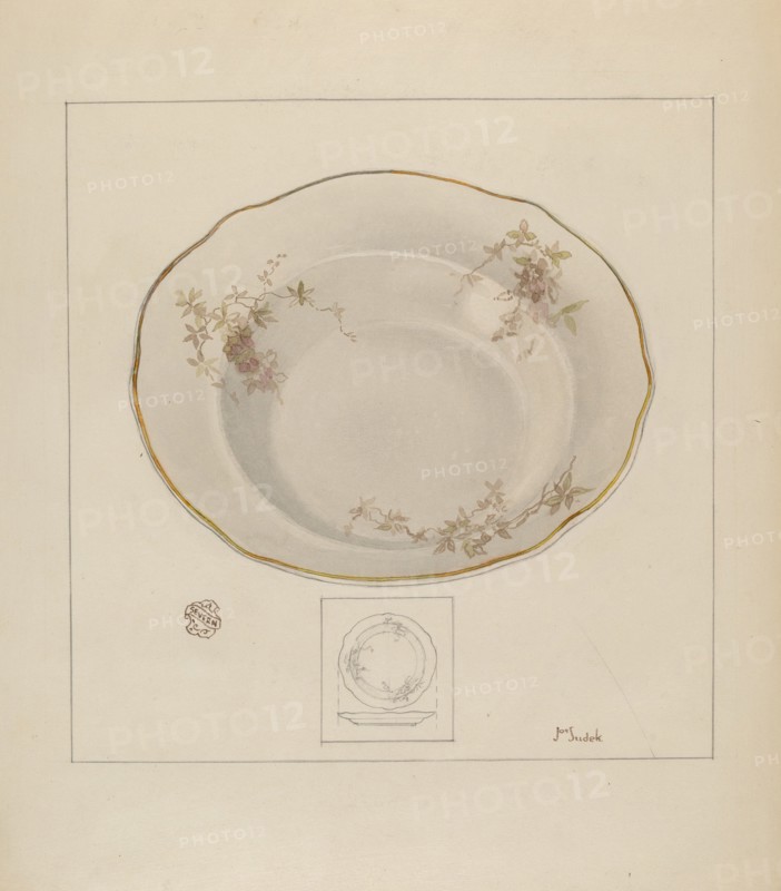 Dinner Platter, c. 1937.