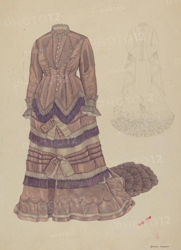 Dress, c. 1940.