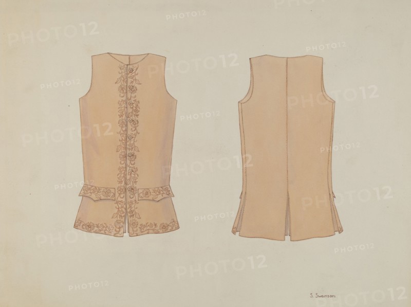 Boy's Waistcoat, c. 1936.