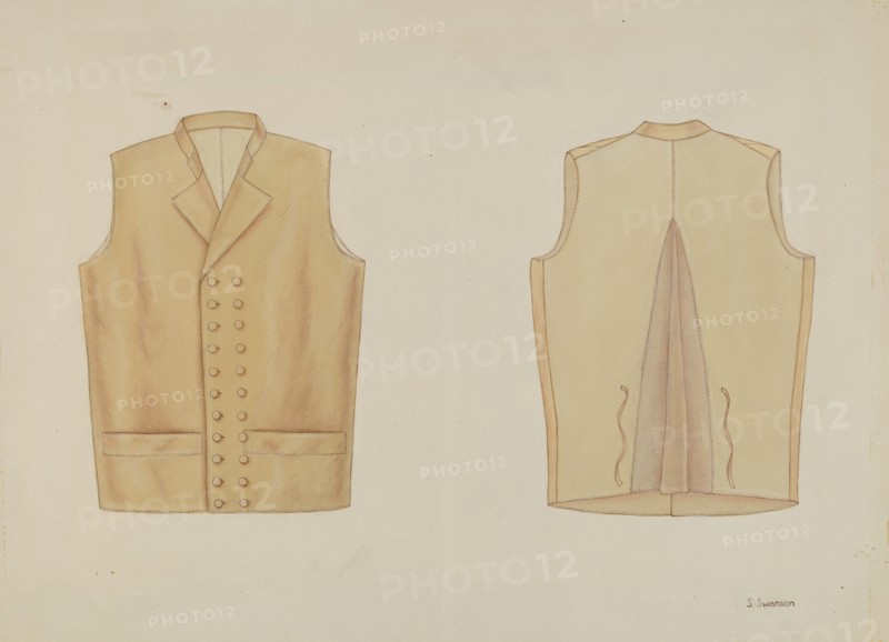 T. Jefferson's Vest, c. 1936.