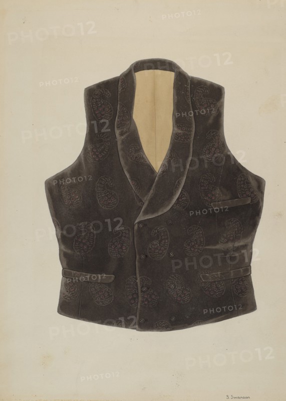 Waistcoat, c. 1936.