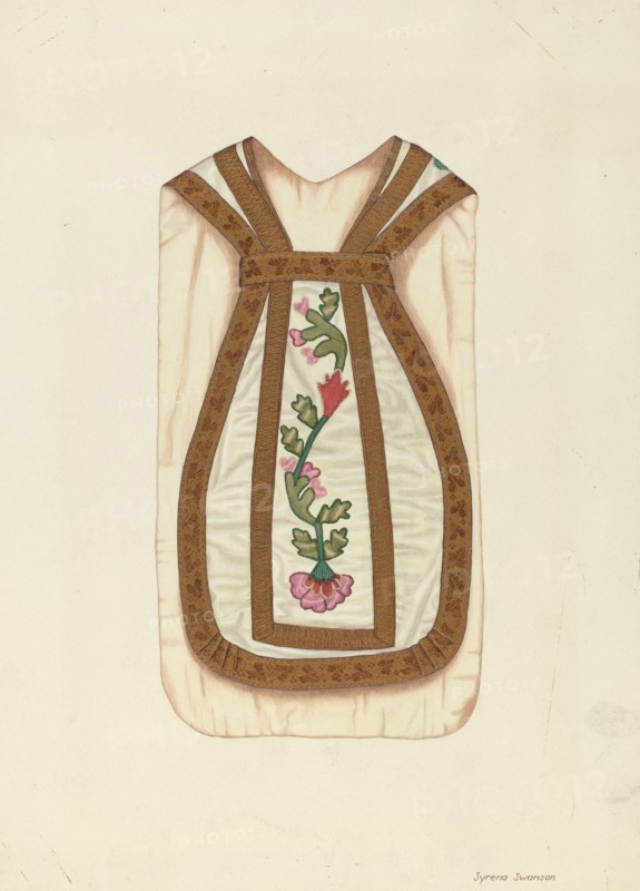 Ecclesiastical Vestment, c. 1937.