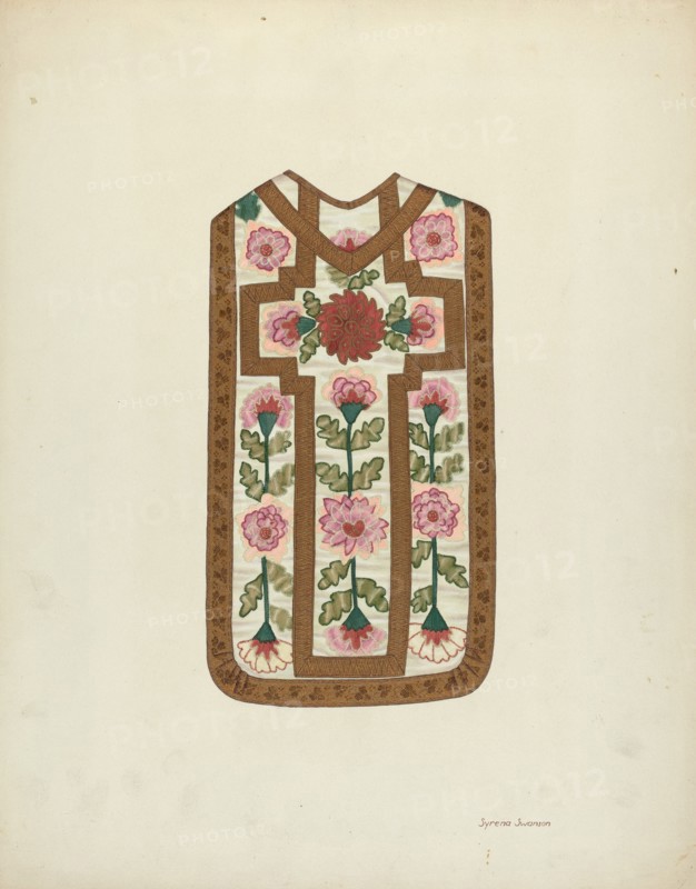 Ecclesiastical Vestment, c. 1939.