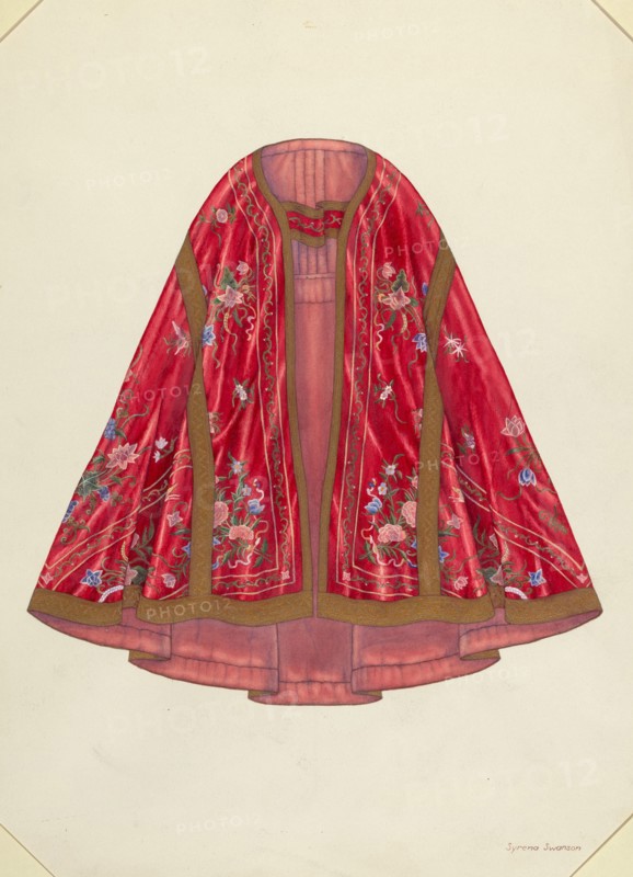 Ecclesiastical Vestment (front view), c. 1940.