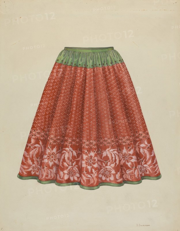 Child's Skirt, c. 1936.