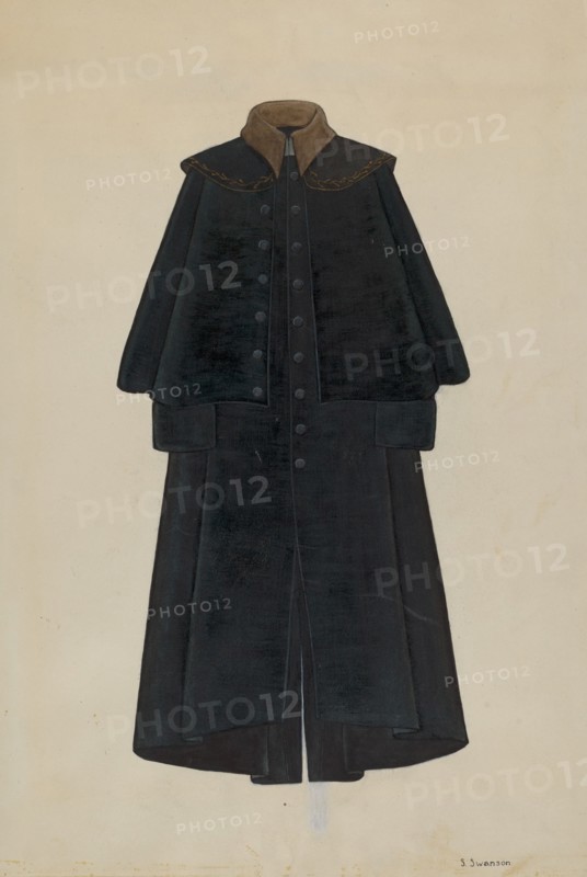Overcoat, T. Jefferson's, c. 1936.