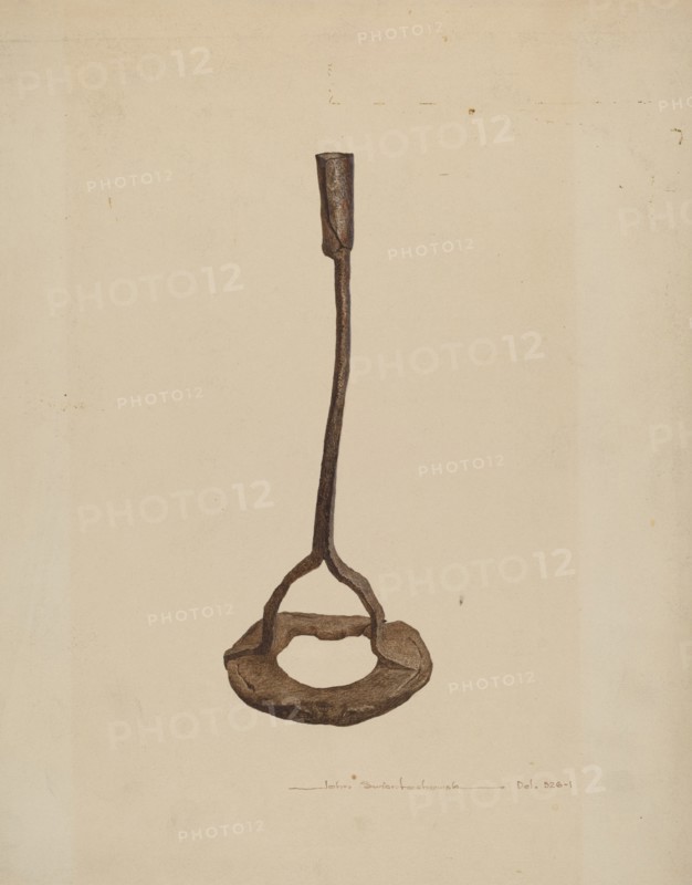 Horse Shoe Candle Holder, c. 1939.