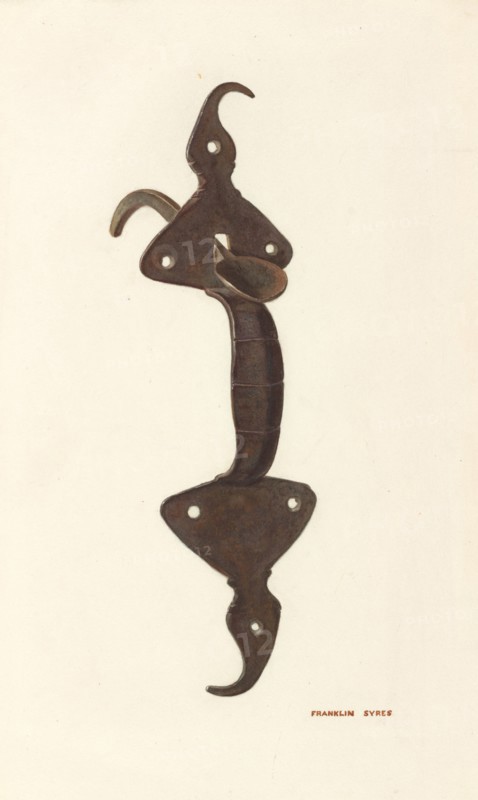 Door Latch, 1935/1942.