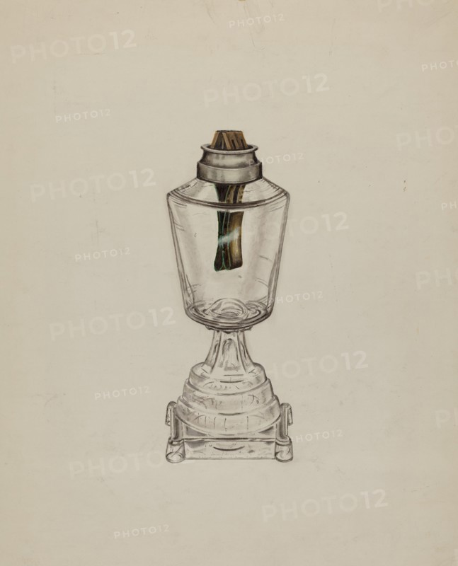 Lamp, c. 1940.