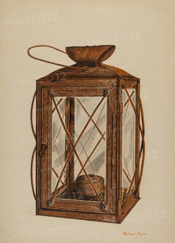 Farm Lantern, c. 1940.