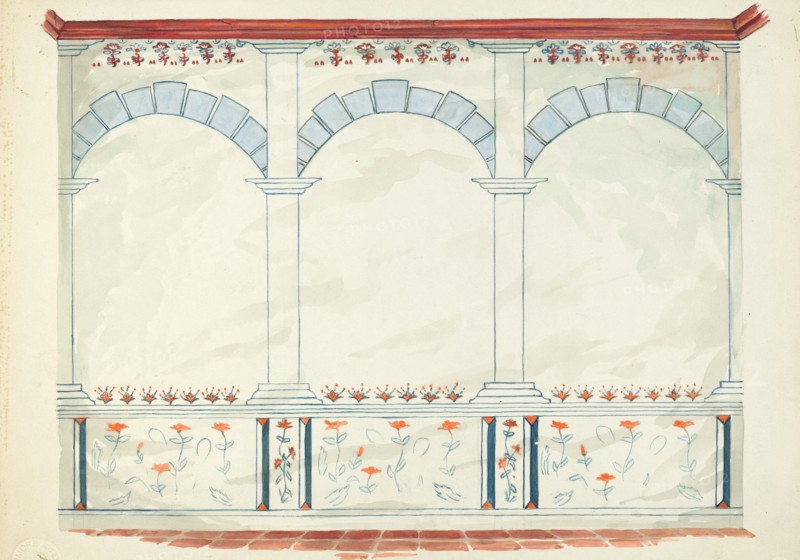 Restoration Drawing, 1935/1942.