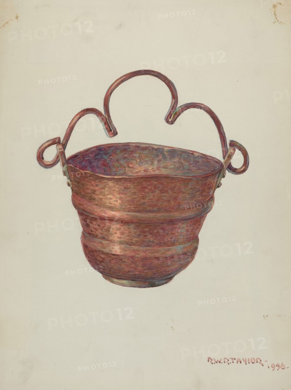 Holy Water Bucket, 1936.