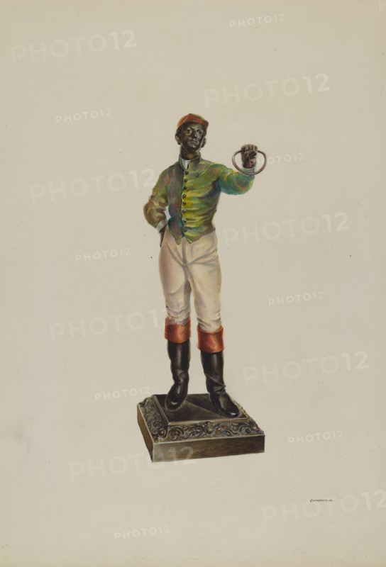 Hitching Post, c. 1937.