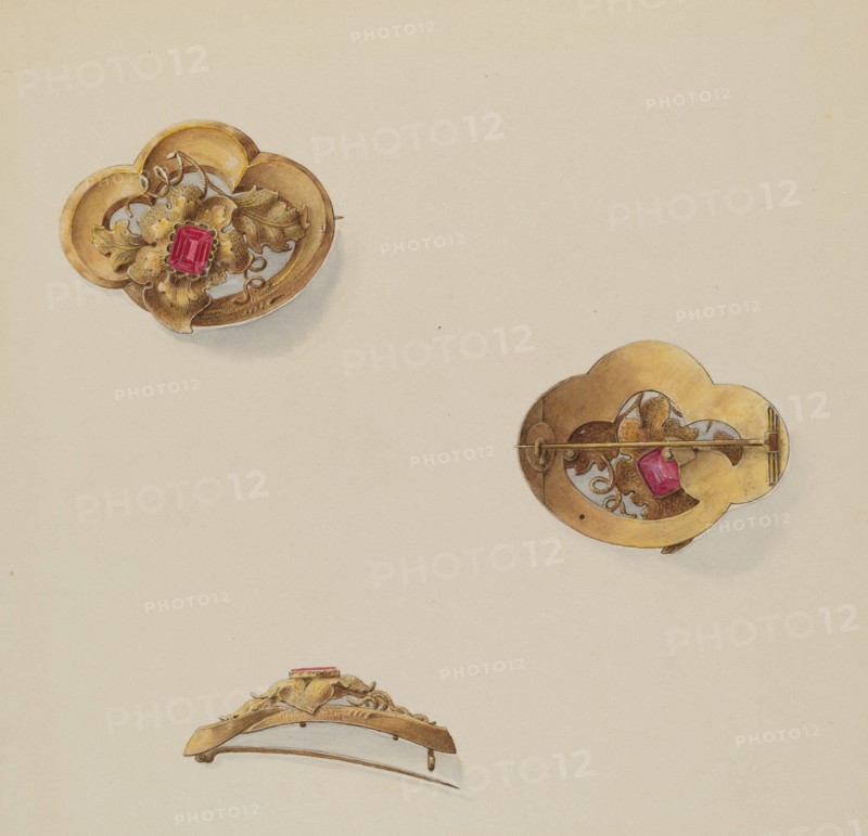 Brooch, c. 1937.