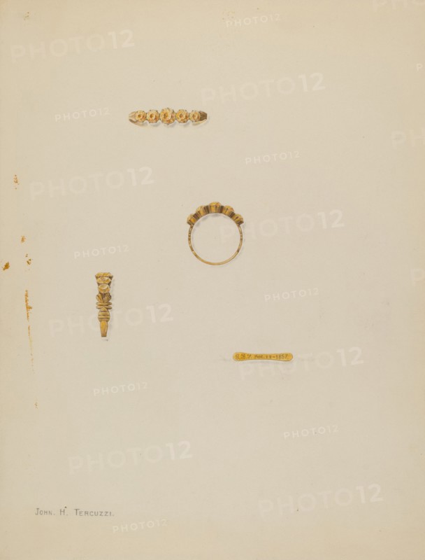 Topaz Ring, c. 1938.