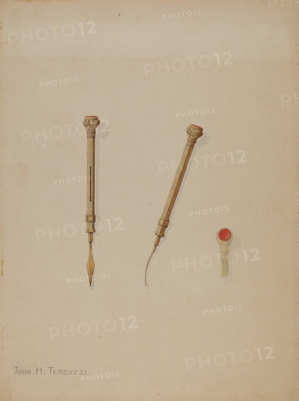 Toothpick, c. 1937.