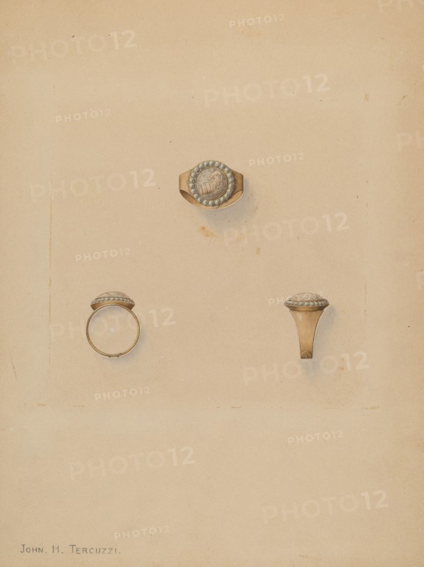 Mourning Ring, 1935/1942.