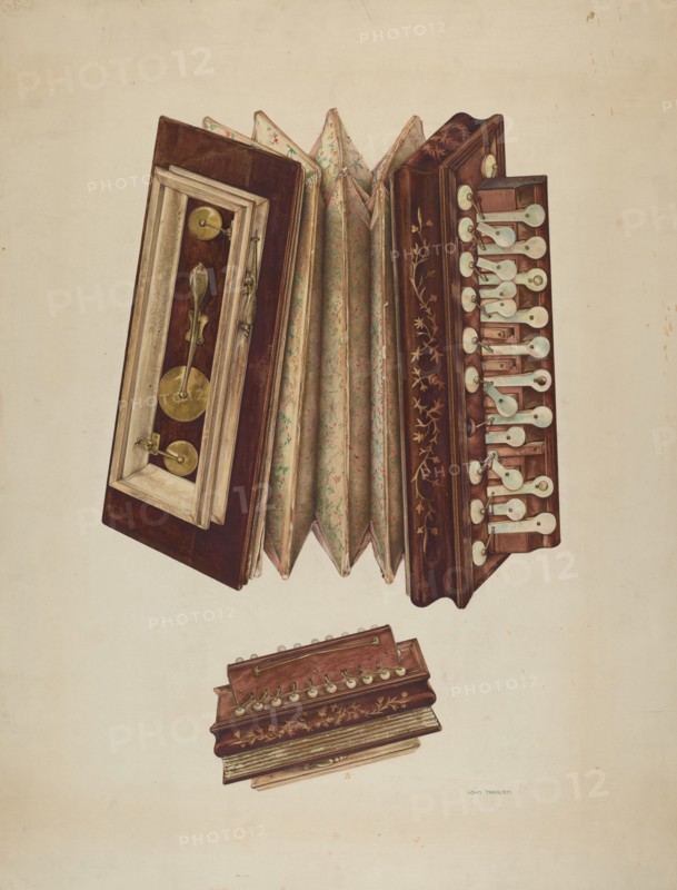 Woman's Accordian, 1938.