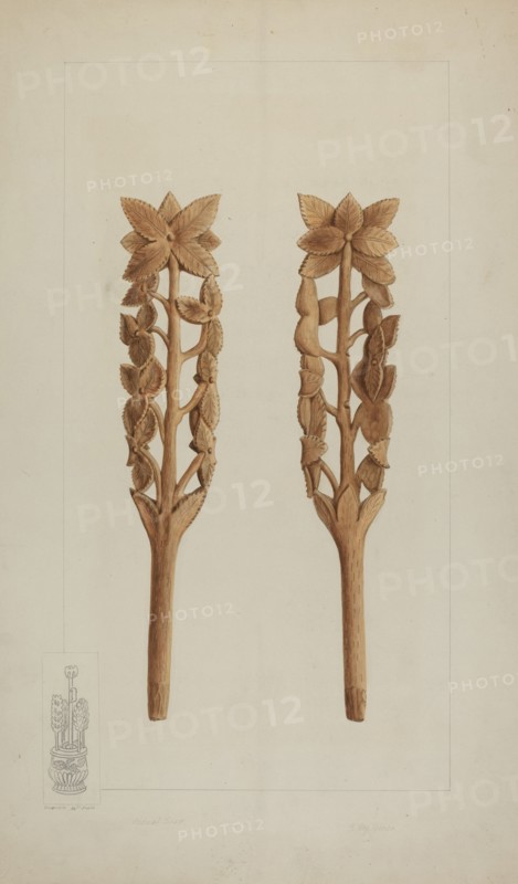 Wood Carving, 1935/1942.