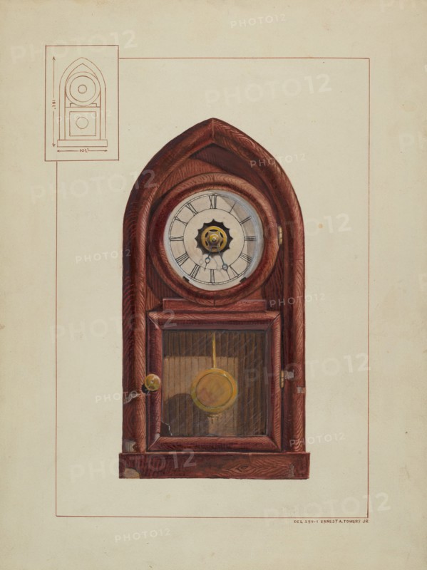 Mantel Clock, 1935/1942.