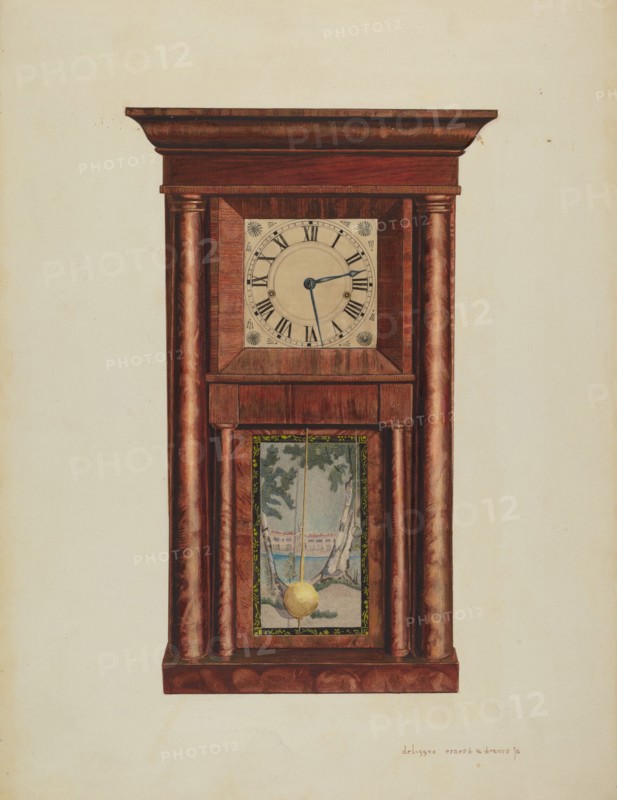 Mantel Clock, c. 1939.