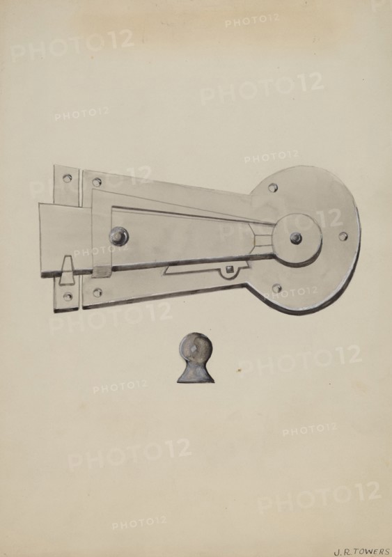 Latch, c. 1936.