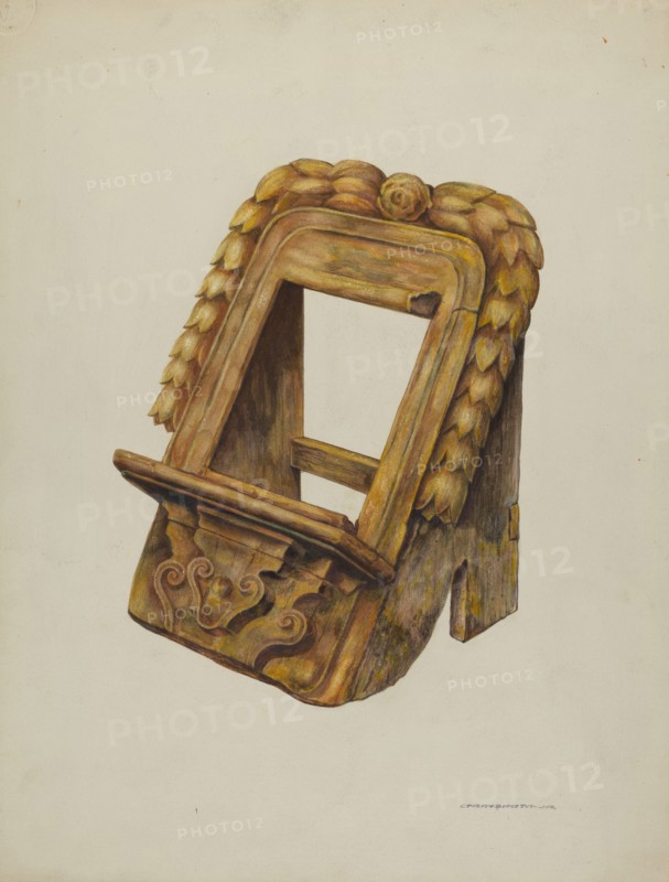 Missal Stand, 1937.