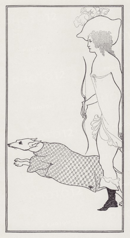 Atalanta II, 1897. Creator: Aubrey Beardsley.