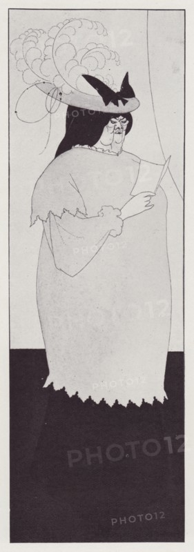 L'Education Sentimentale, 1894. Creator: Aubrey Beardsley.