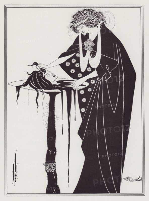 The Dancer's Reward, 1893. Creator: Aubrey Beardsley.