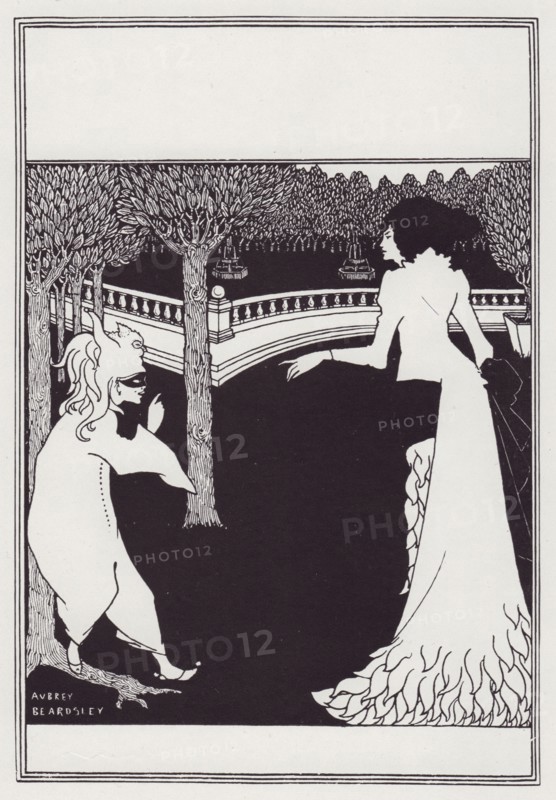 Cover Design for the Cambridge ABC, 1894. Creator: Aubrey Beardsley.