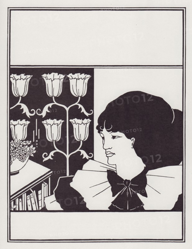 Cover Design for The Yellow Book, Vol II, 1894. Creator: Aubrey Beardsley.
