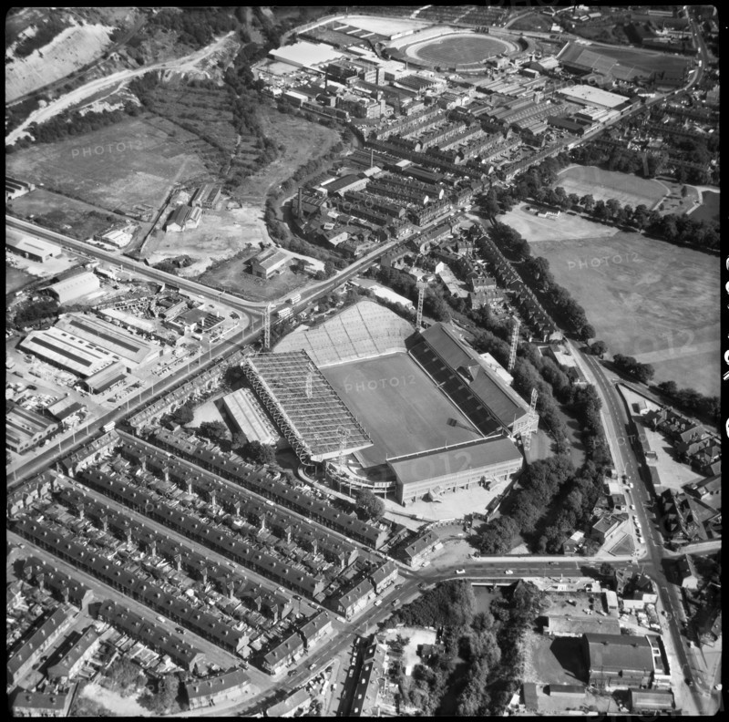 Hillsborough Stadium, Sheffield, South Yorkshire, 1969. Creator: Aerofilms.