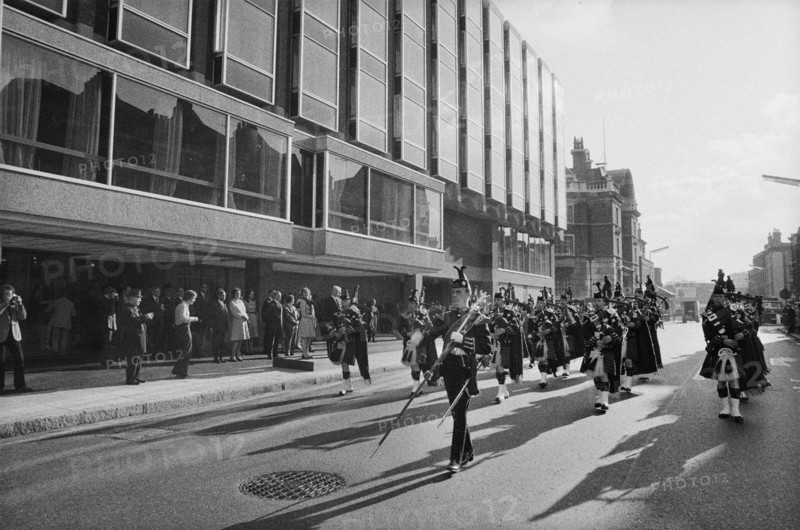 Royal Scot Hotel, King's Cross Road, Islington, London, 14/11/1972. Creator: John Laing plc.